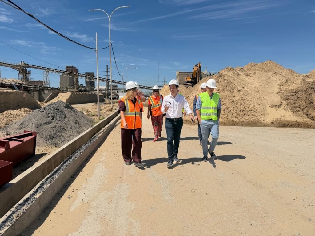 Agenda de trabajo en el puerto